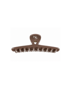 Pince compacte cheveux fins - Chocolat au lait