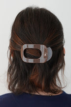 Pince à cheveux plate - Espresso profond
