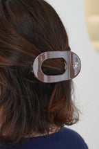 Pince à cheveux plate - Espresso profond