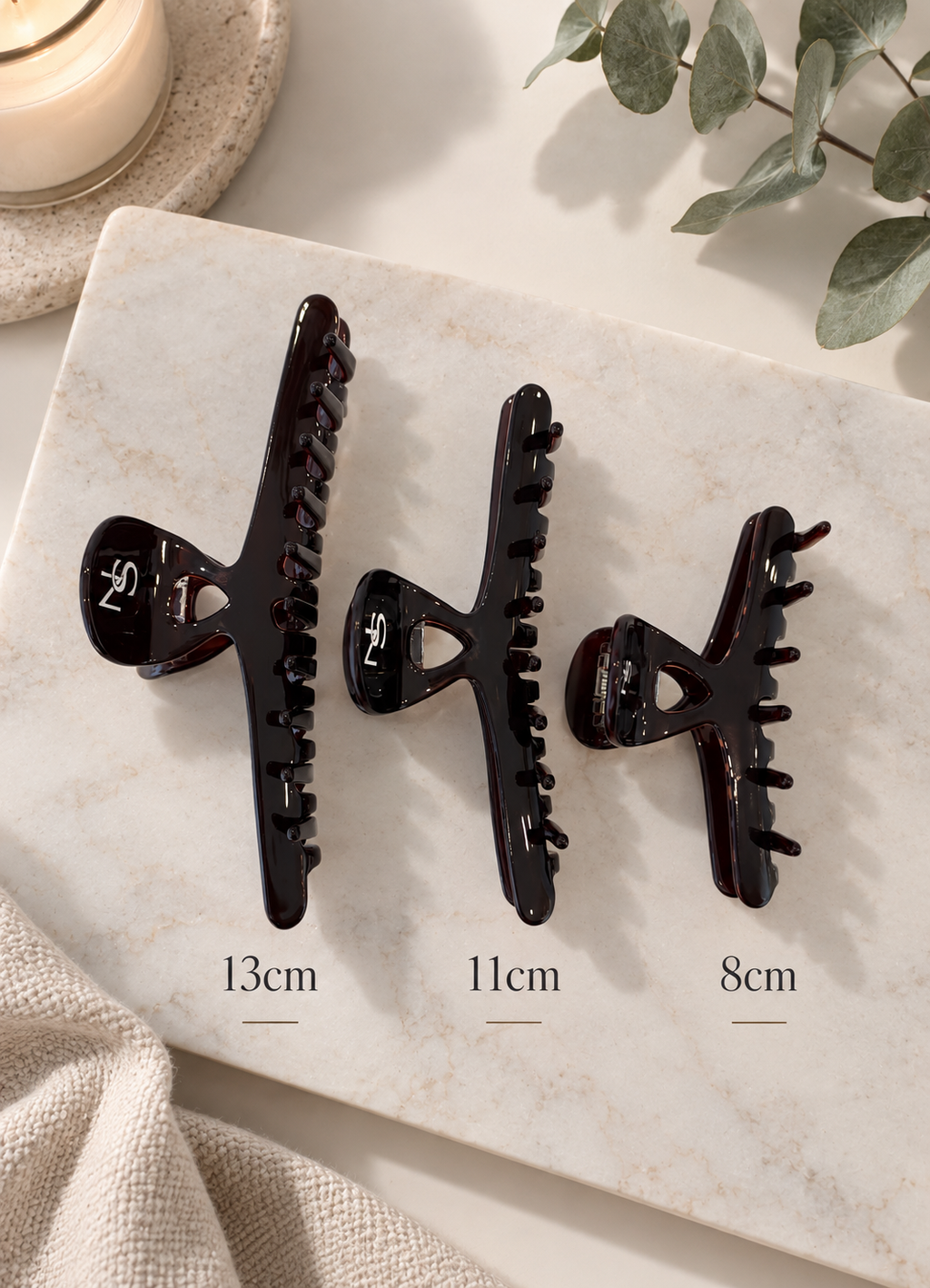 Pince compacte cheveux fins - Espresso