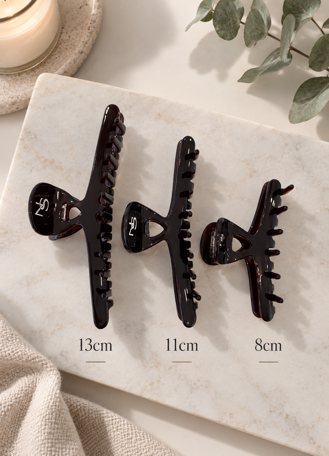 Pince compacte cheveux fins - Espresso