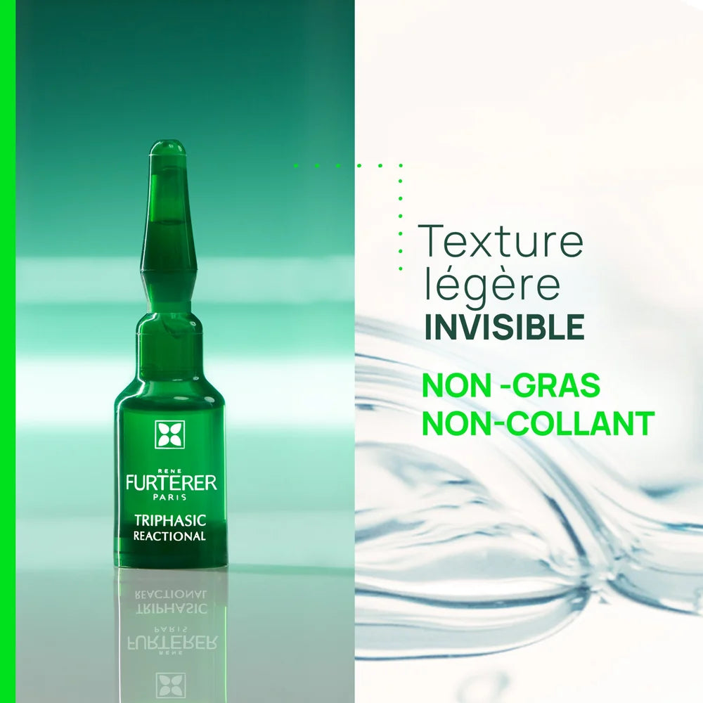 René Furterer Triphasic Reactional Traitement Antichute Réactionnelle - 12 X 5 ml